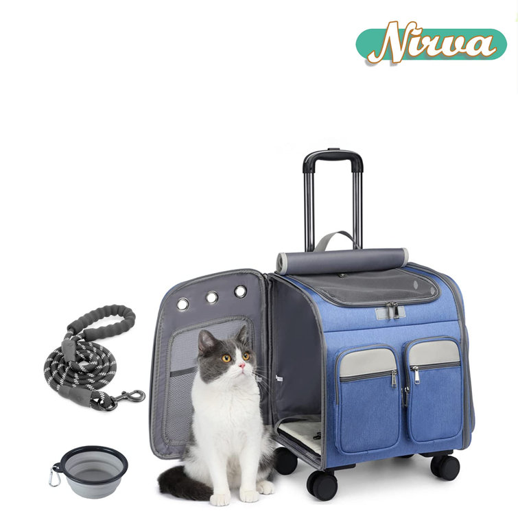 Nirva Vim Large Rolling Southwest Pet Carrier Wayfair